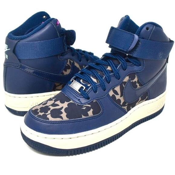 2015 Nike Air Force 1 Hi Liberty “Obsidian” - Picture 1 of 4